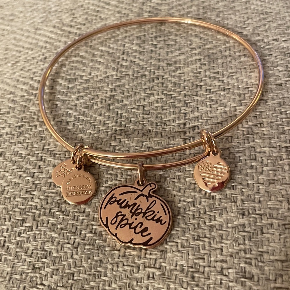 Alex and Ani 2018 Pumpkin Spice Bangle Bracelet